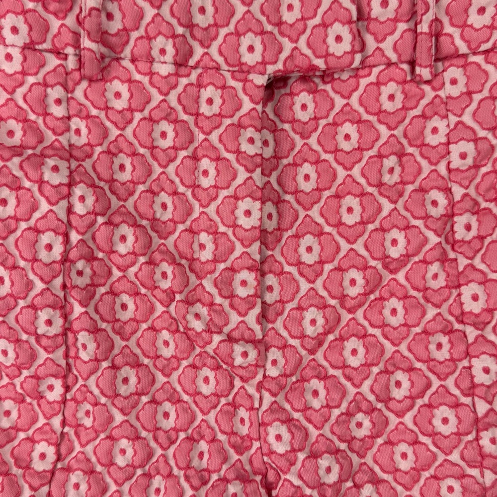 Blue Rain Pink Floral Geometric High Waisted Shorts Womens Small Girlhoodcore - Picture 10 of 16